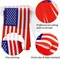 American Flag Banner, Small American Flag Mini USA Flags, Used for Party School Sports Events Patriotic Festival Decorations